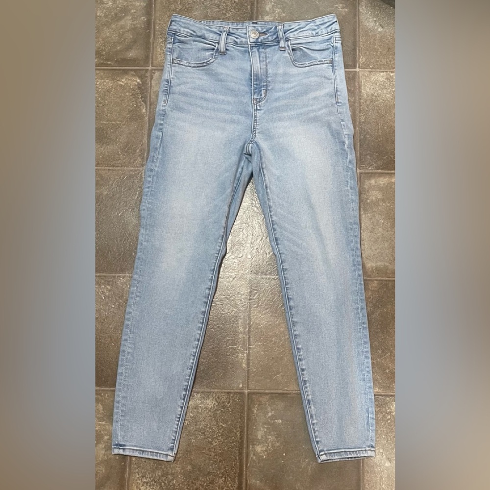 12SHORT AMERICAN EAGLE HI RISE JEGGING